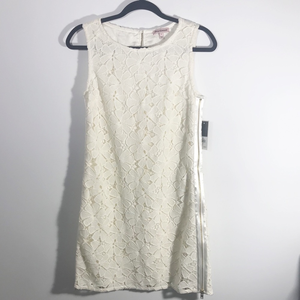 NWT Juicy Couture Lace overlay dress - Size 2